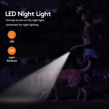 USB LED Retractable Dog Leash