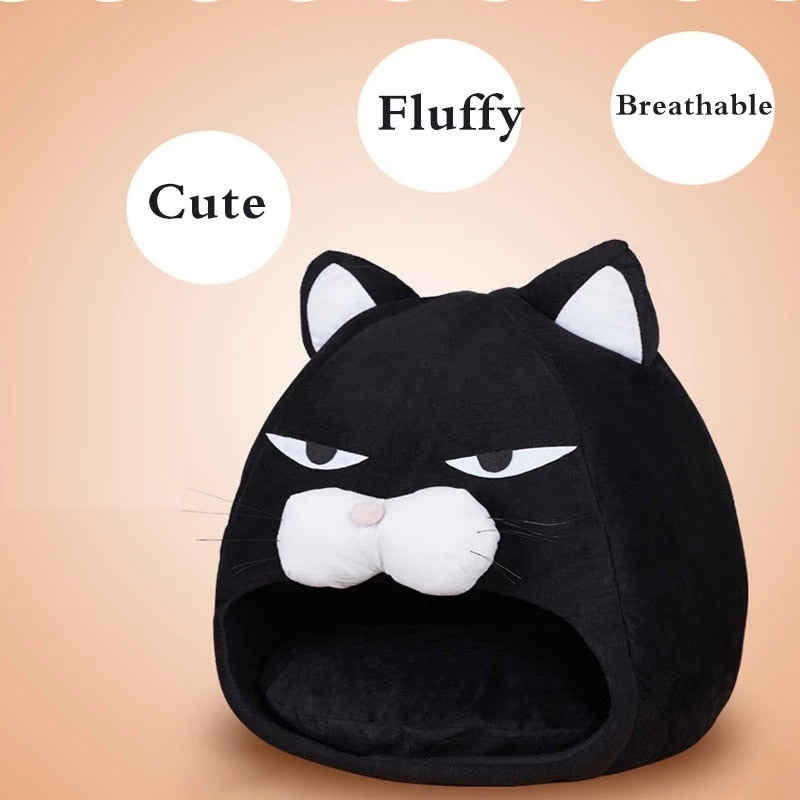 Foldable Cat Warm House Lounger