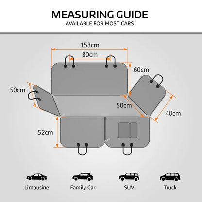 Waterproof Dog Car Seat Protector