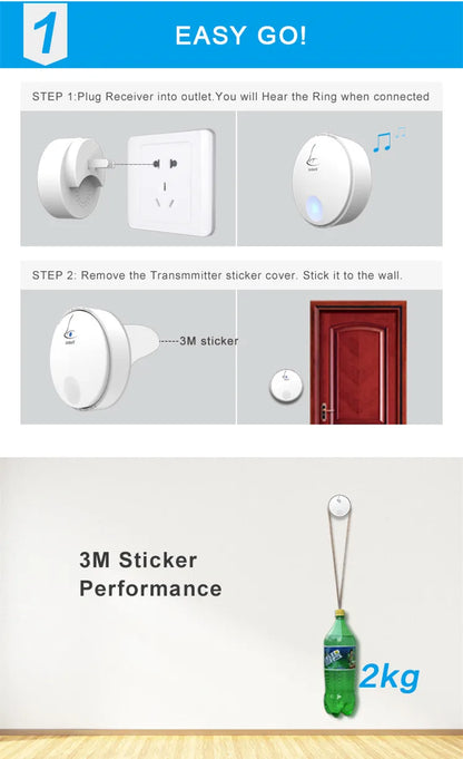 Pet Music Chime Doorbell