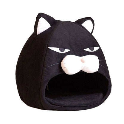 Foldable Cat Warm House Lounger