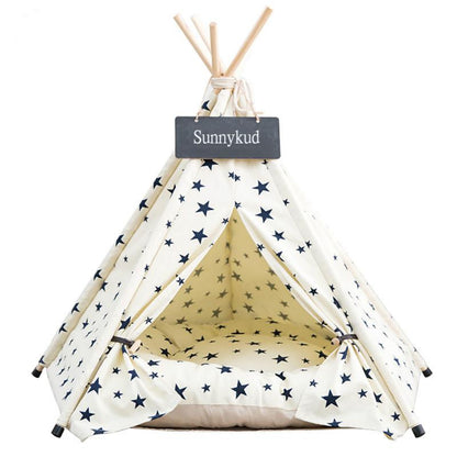 Portable Teepee Pet Tent House