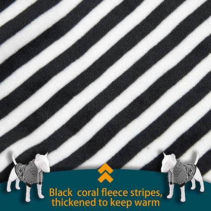 Fashion Striped Dog Hoodies