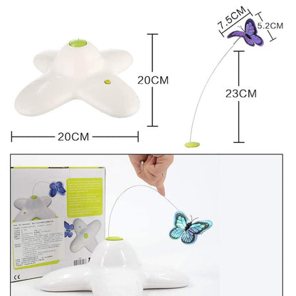 360 Degree Rotating Motion Activated Cat Toy