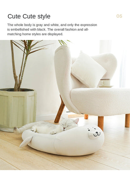 Ice Silk Seal Summer Cool Pet Bed