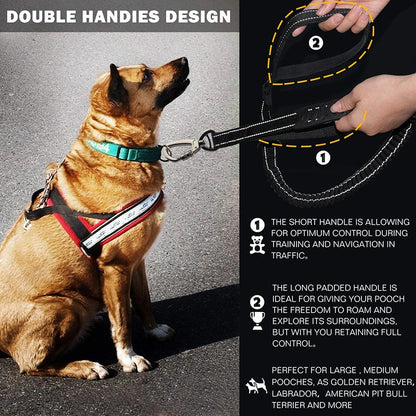 Shock Absorbing Bungee Dog Leash
