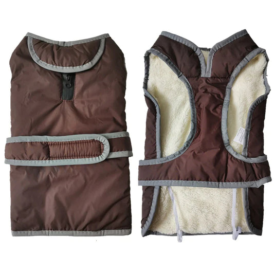Reflective Warm Dog Fleece Jacket
