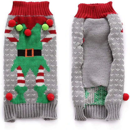 Stylish Christmas Dog Sweaters