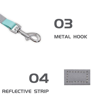 1.5m Reflective Walking Dog Leash