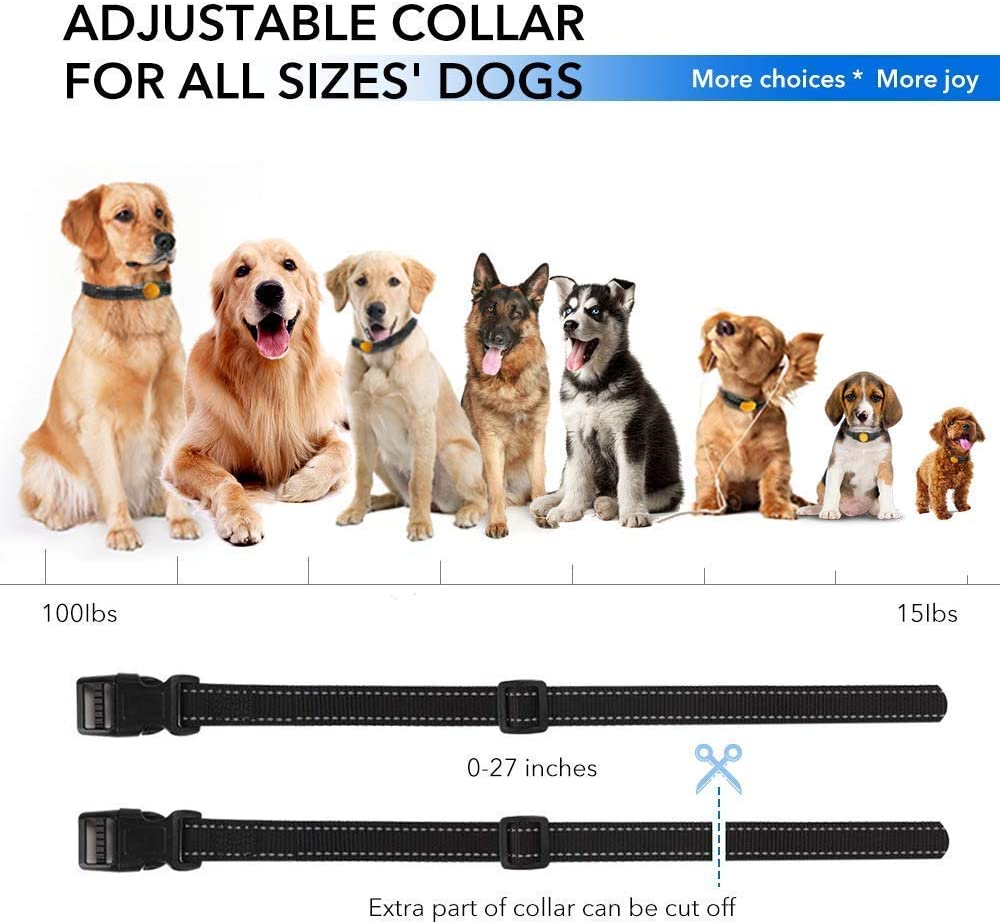 1000ft Anti Bark Dog Collar