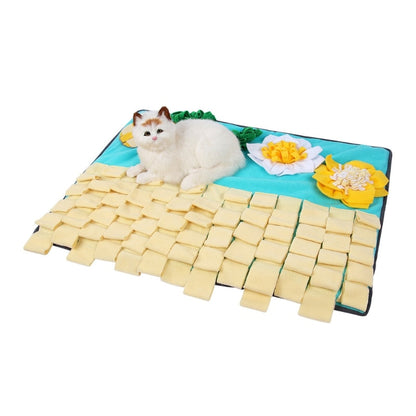 Pineapple Flower Dog Snuffle Mat