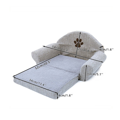 Soft Dog Sofa Kennel Bed