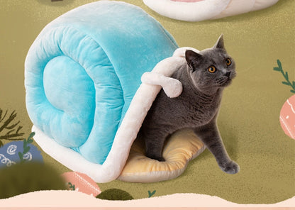 Deep Sleep Calming Cozy Cat Bed