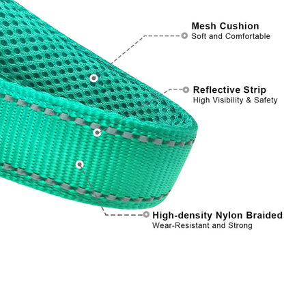 Durable Reflective Soft P Dog Collar