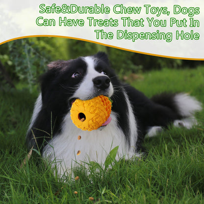 Indestructible Pineapple Dog Chew Toy