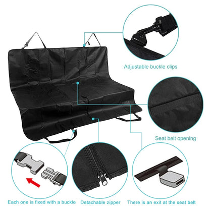 Foldable Dog Car Seat Cover Hammock