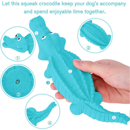 Crocodile Interactive Indestructible Dog Toys