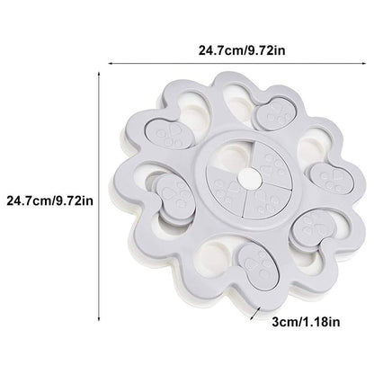 Slow Eating Dog Treat Dispenser Toy
