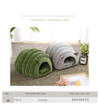 Deep Sleep Comfort Winter Cat Bed