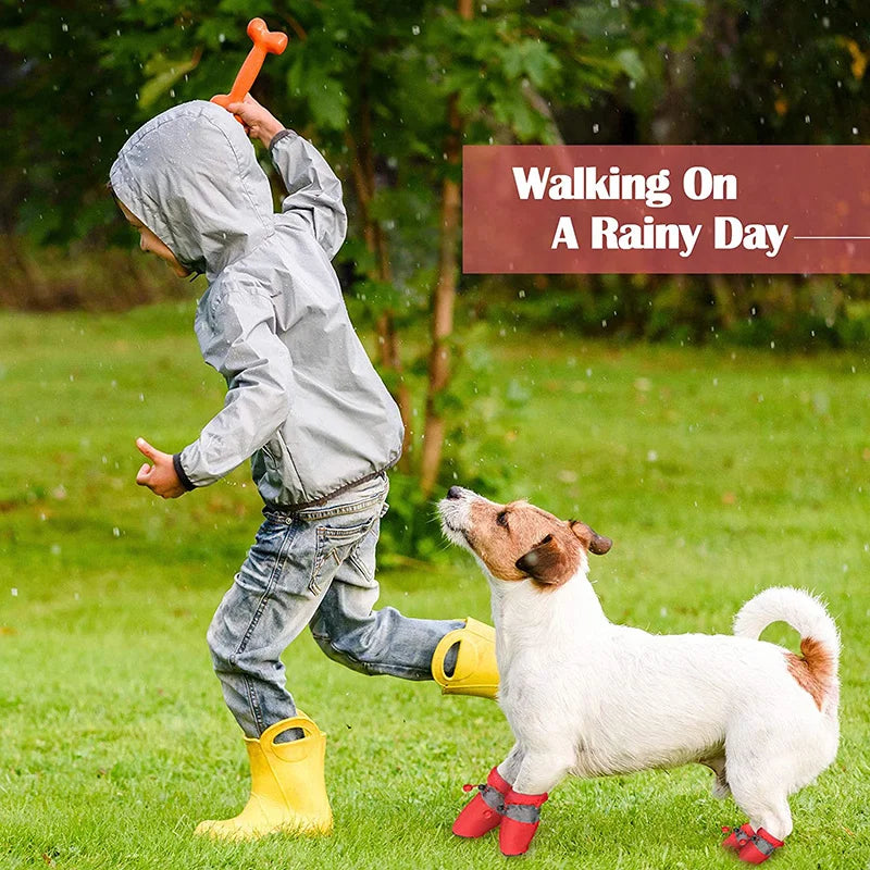 Breathable Warm Fleece Dog Shoe