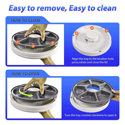 High Quality 6 Meals Dog Automatic Feeder
