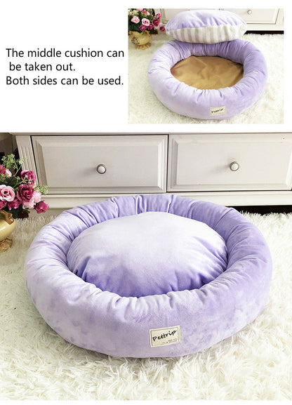 Four Seasons Plush Pet Sofa Bed