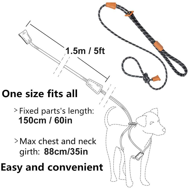 3 in 1 Dog Harness And Leash