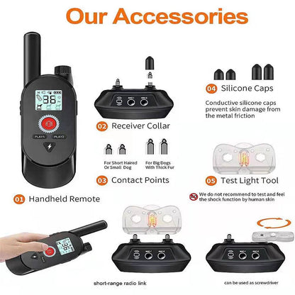 Walkie Talkie Rechargeable Dog Training Collars