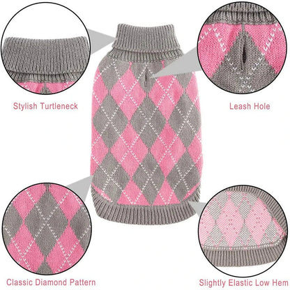Turtleneck Winter Warm Dog Sweater