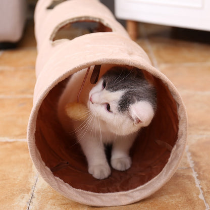 2 Holes Fun Cat Tunnel