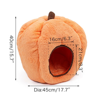Halloween Pumpkin Pet Warm Kennel
