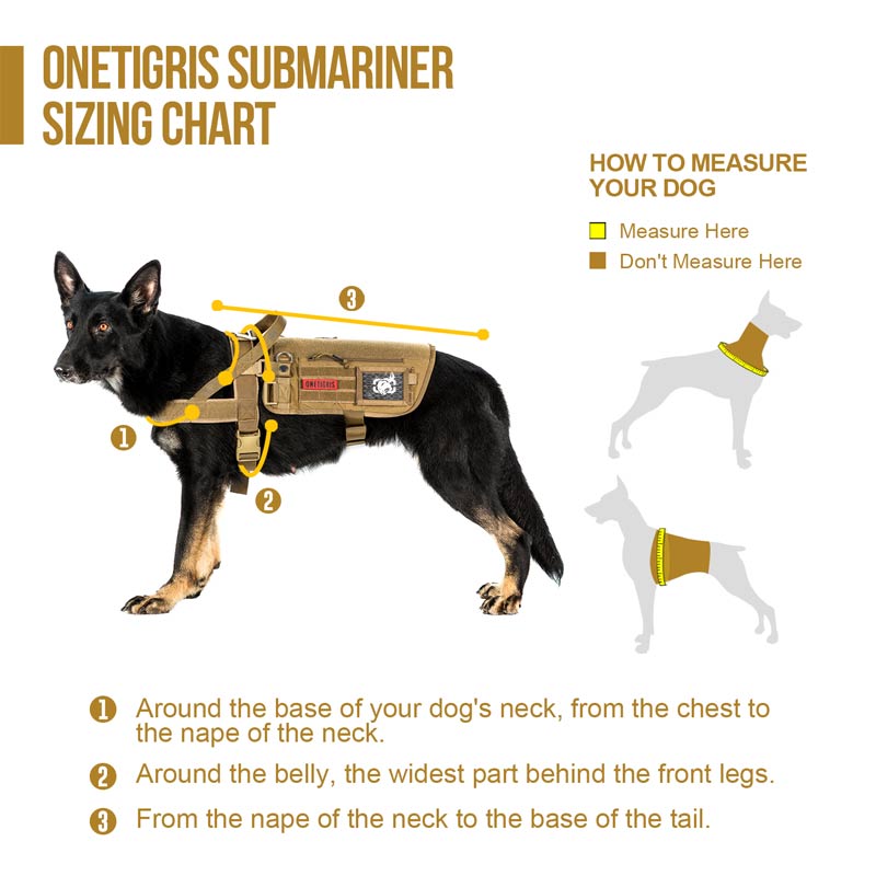 High Quality Tactical Military Dog Harness