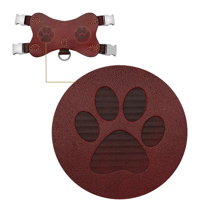 Genuine Leather Pitbull Terrier Harnesses