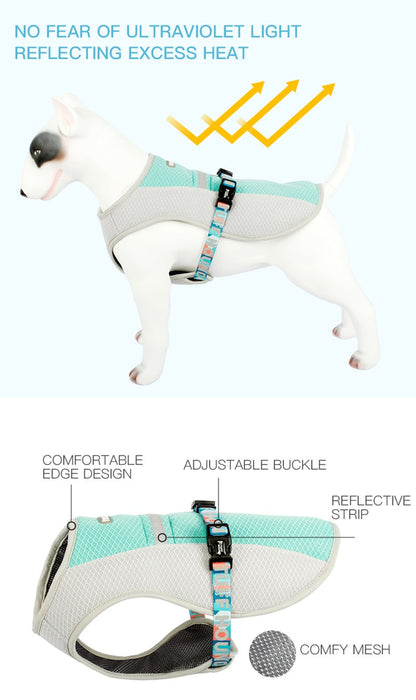 Dog Vest Summer Cooling Harness