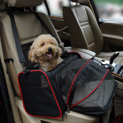 Expandable Pet Dog Car Carrier Kennel