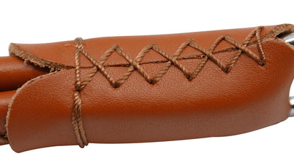 Genuine Leather Short Dog Leash