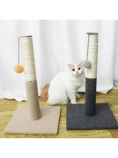 Cat Scratching Post & Furry Ball