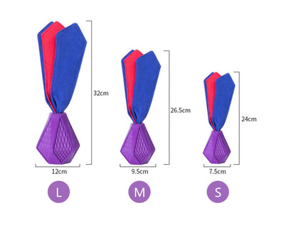 Durable Stretchy Rubber Tug Of War Dog Toy