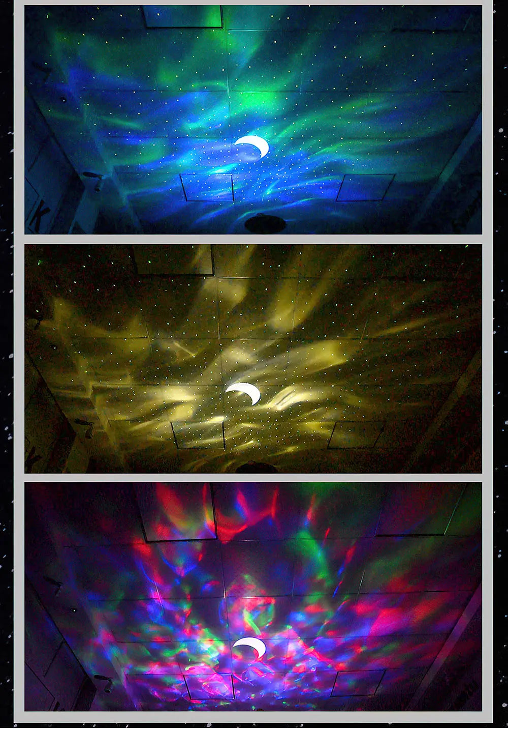 LED USB Christmas Sky Galaxy Projector