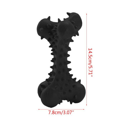 Interactive Dog Molar Rubber Bone Toy