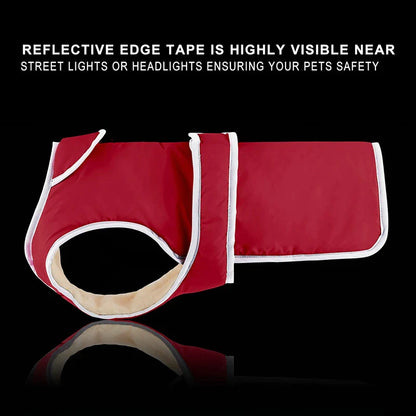 Reflective Warm Dog Fleece Jacket