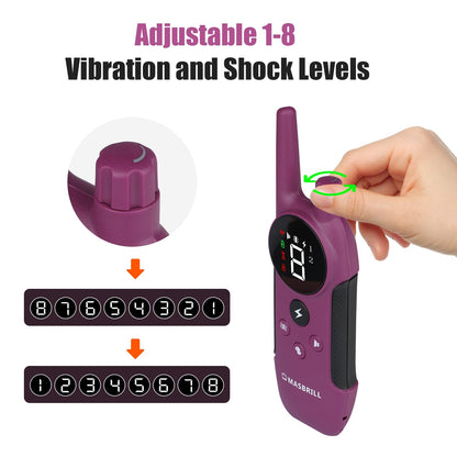 1000ft Shock Electronic Dog Anti Bark Collars