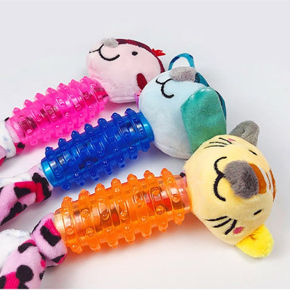 Interactive Plush Cartoon Dog Toy