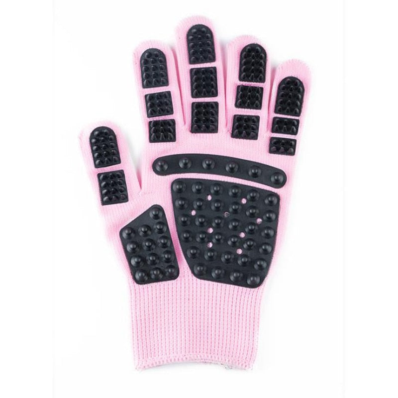 Pet Grooming Hair Deshedding Glove