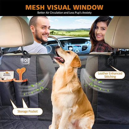 Waterproof Dog Car Zipper Seat Cover