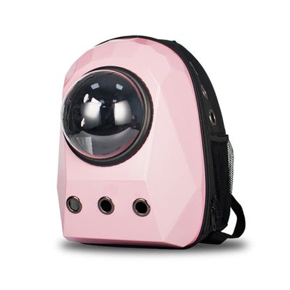 Double Shoulder Space Capsule Dog Backpack