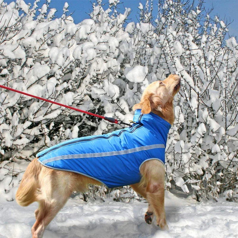 Warm Fleece Winter Dog Snowsuit