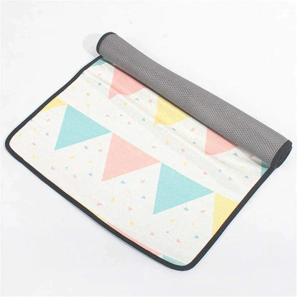Fashion Summer Ice Silk Dog Mat