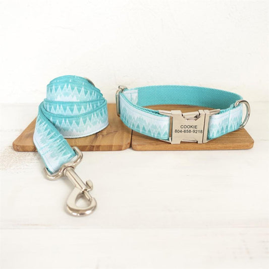 BLUE FOREST MOUNTAIN Pet Collar