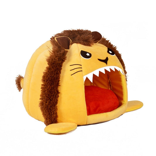 Cute Lion Shape Dog House